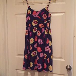 Hawaiian Print Dress